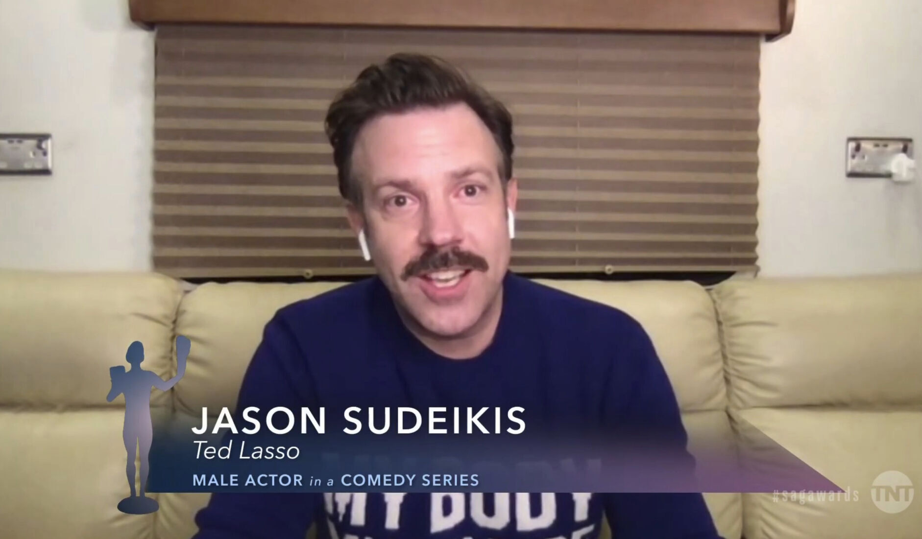 Actor in a comedy series: Jason Sudeikis, “Ted Lasso”
